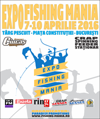 EXPO Fishing Mania 7-10 Aprilie 2016